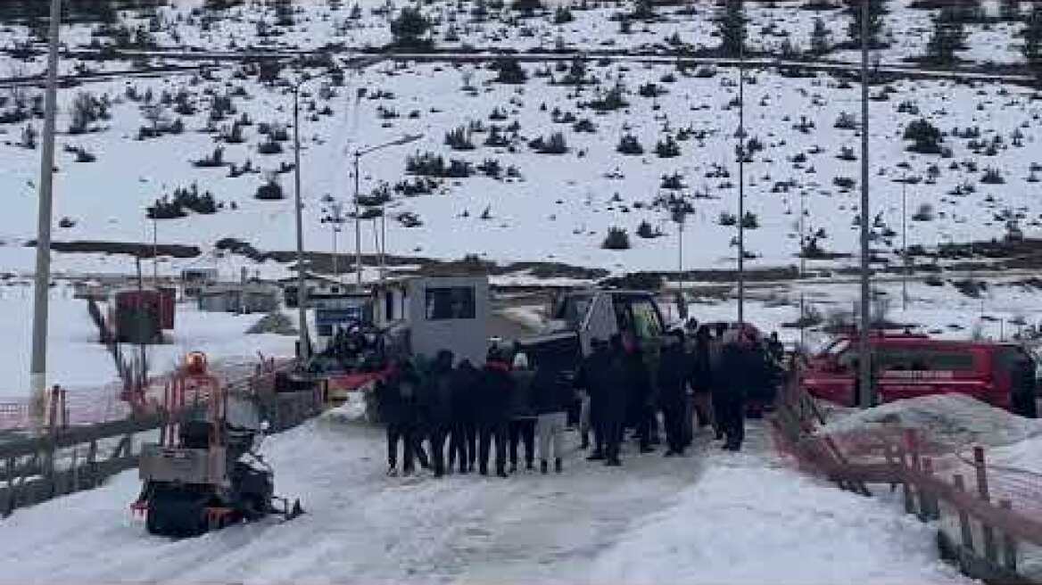 Η επιστροφή του 23χρόνου στο χιονοδρομικό κέντρο στο Σέλι