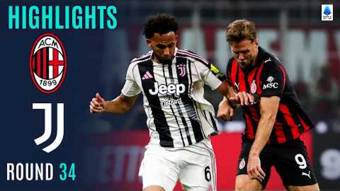 Milan and Juve Share the Spoils | MILAN-JUVENTUS | HIGHLIGHTS | Serie A 2025/26