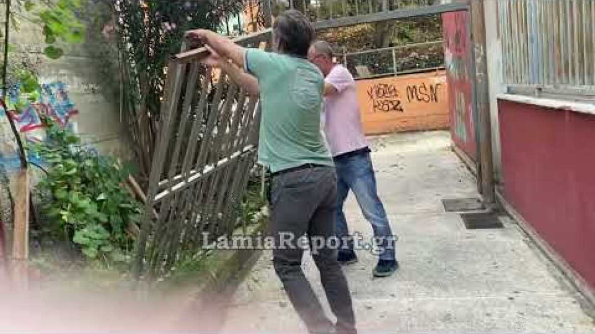 LamiaReport.gr: Βανδαλισμοί στο 4ο Γυμνάσιο Λαμίας