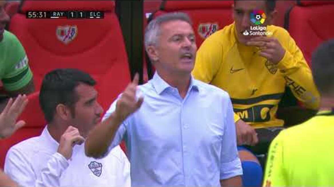 Resumen de Rayo Vallecano vs Elche CF (2-1)
