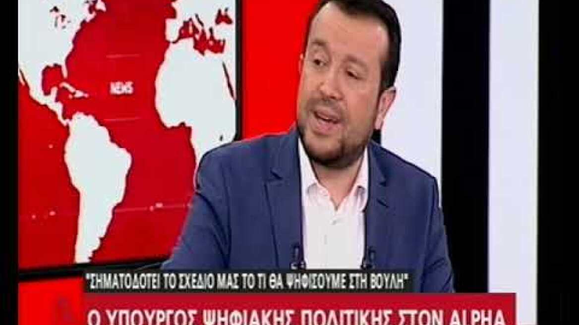 Ο Νίκος Παππάς στον Alpha
