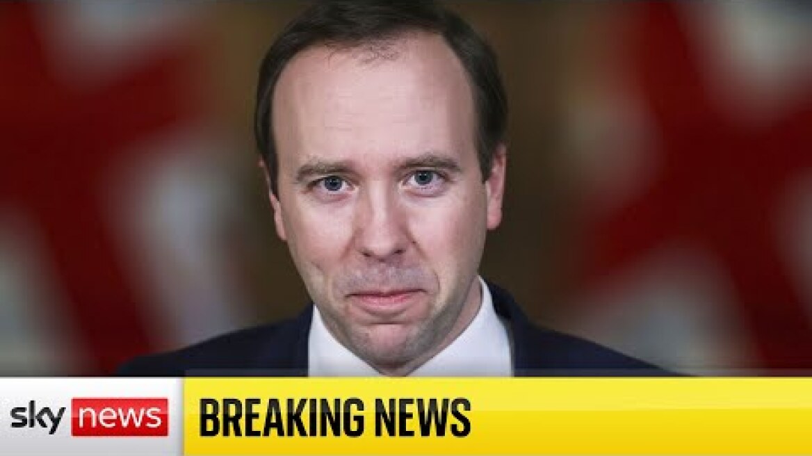 BREAKING: Matt Hancock to appear on I'm A Celebrity...