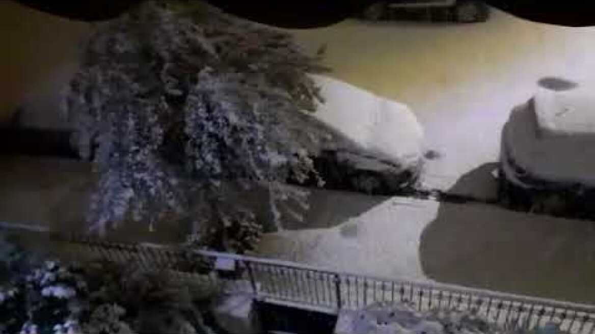 Χιόνια Αιγάλεω και δυτικά προάστια 2