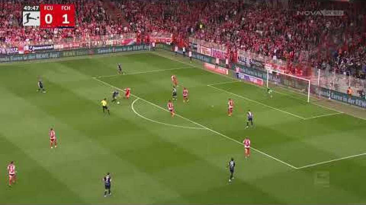 Ουνιόν Βερολίνου - Χάιντενχαϊμ: 0-3 (MD 33, 10/05/2025)