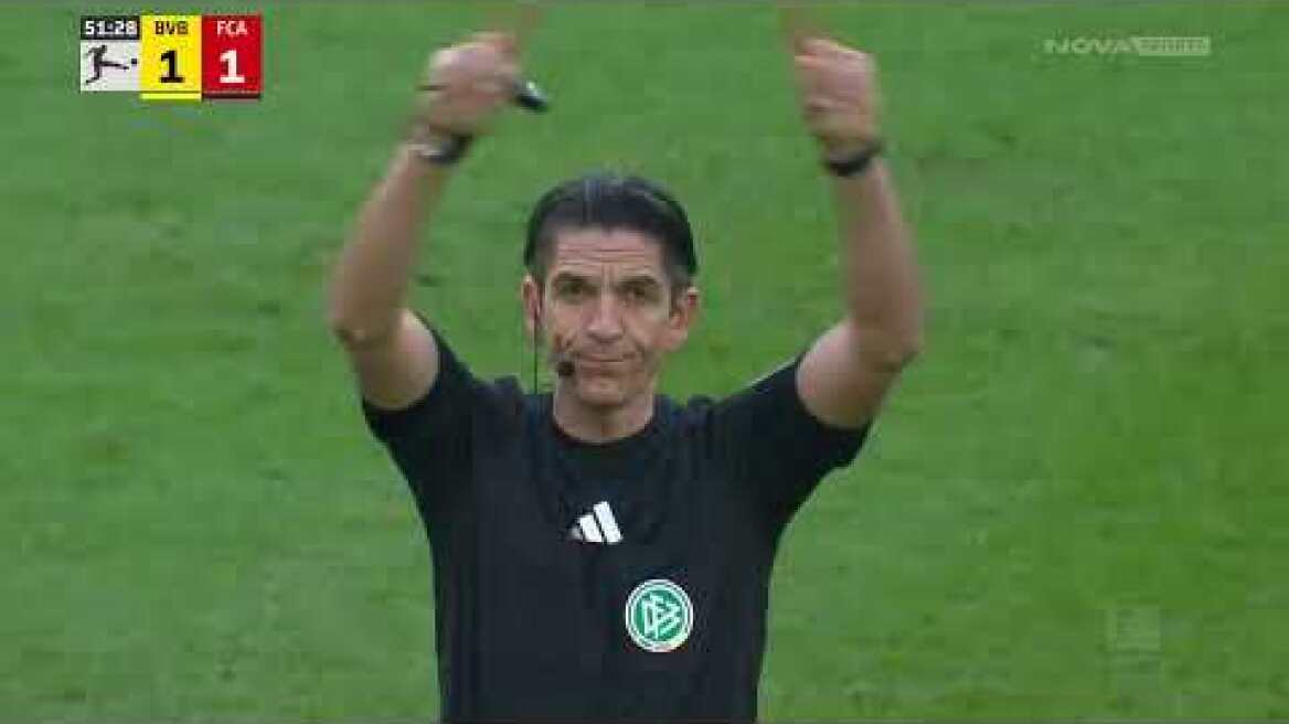 Ντόρτμουντ - Άουγκσμπουργκ: 0-1 (MD 25, 08/03/2025)