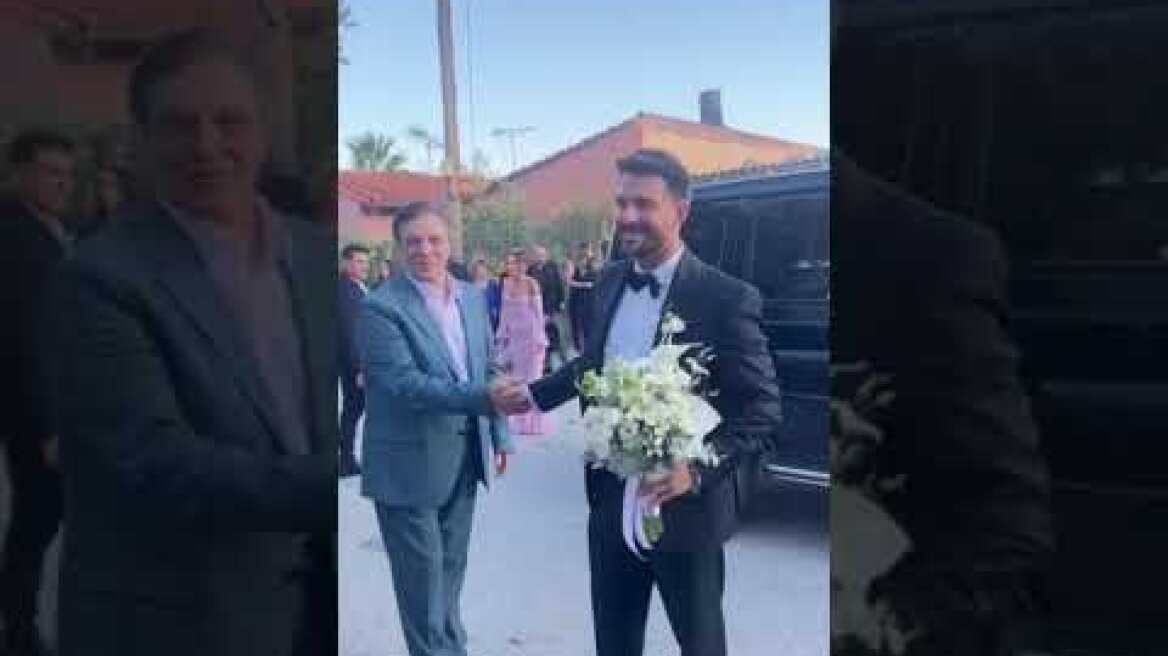 Η άφιξη του Γιώργου Λιβάνη