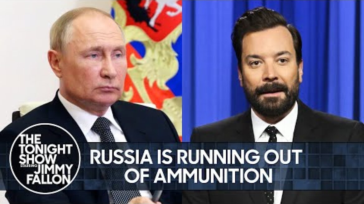 Russia Is Running Out of Ammunition, Kim Jong-un Debuts a New Outfit | The Tonight Show
