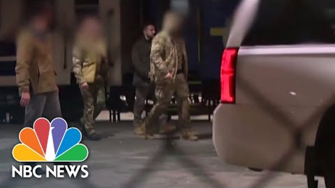 Ukraine's Zelenskyy Seen In Poland Heading To U.S.