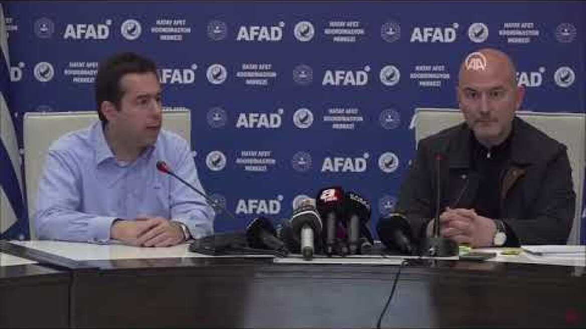Μηταράκης σε Soylu: Η βοήθεια στους σεισμούς, ήταν το ελάχιστο που μπορούσαμε