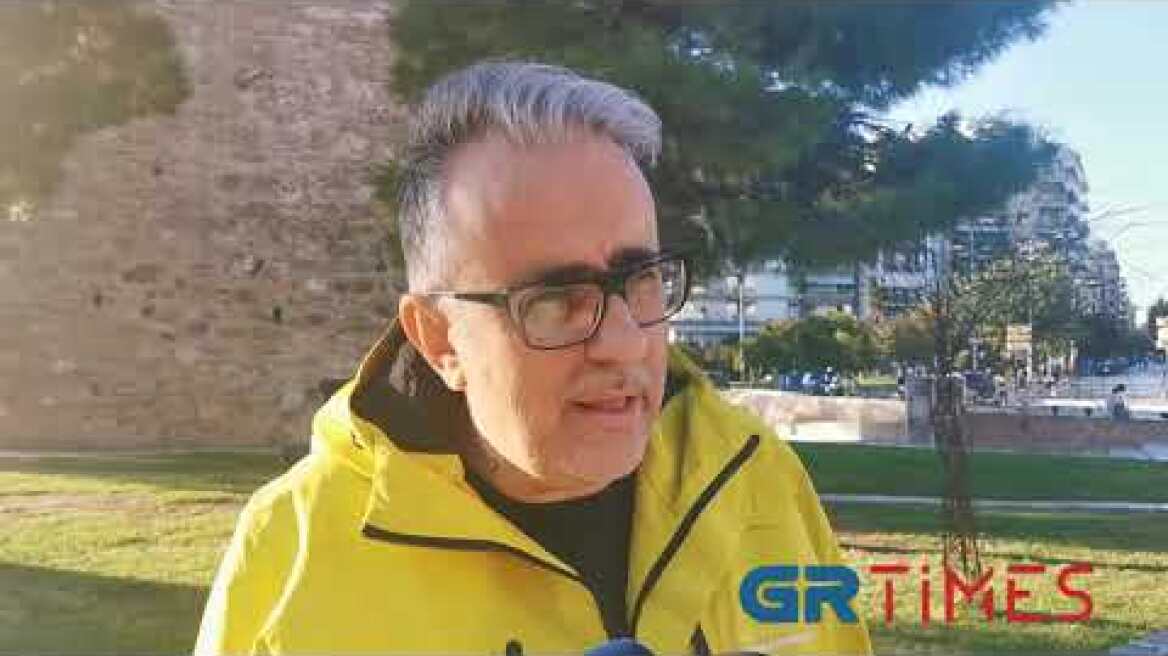 Διαμαρτυρία djs στη Θεσσαλονίκη - Δήλωση Μανώλης Σταυρουλάκης - GRTimes.gr