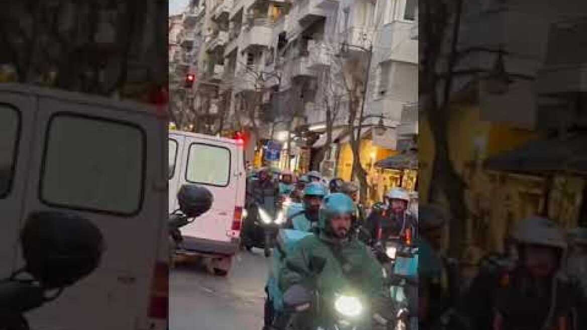 Πορεία delivery Wolt (2)