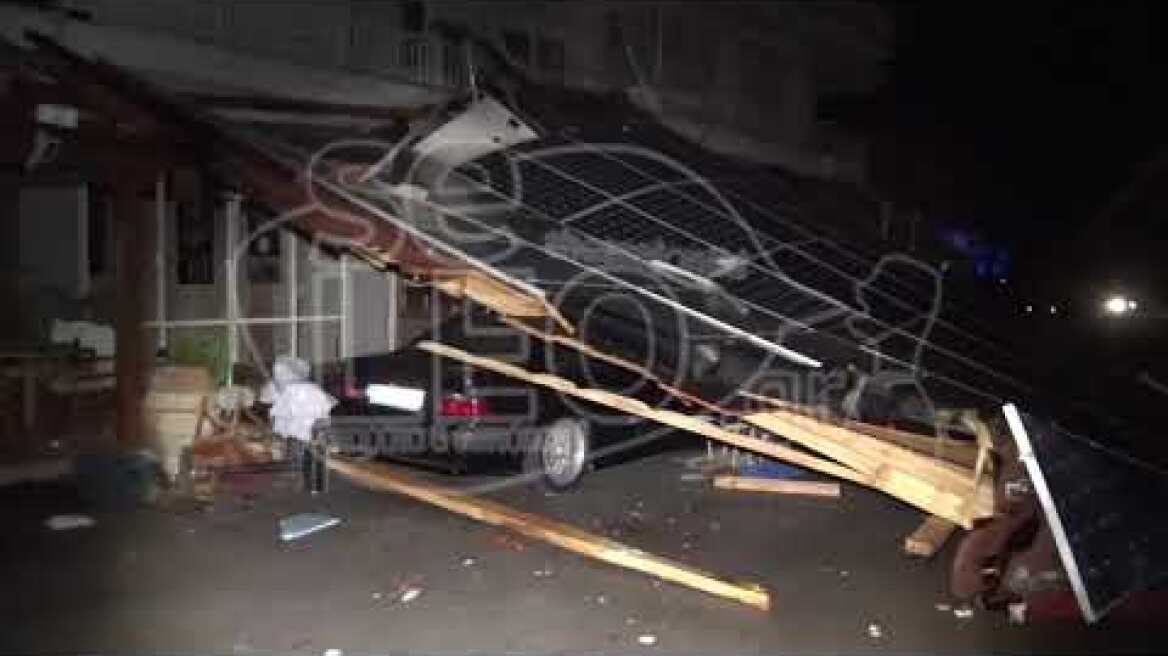 Εικόνες βιβλικής καταστροφής στη Χαλκιδική 3