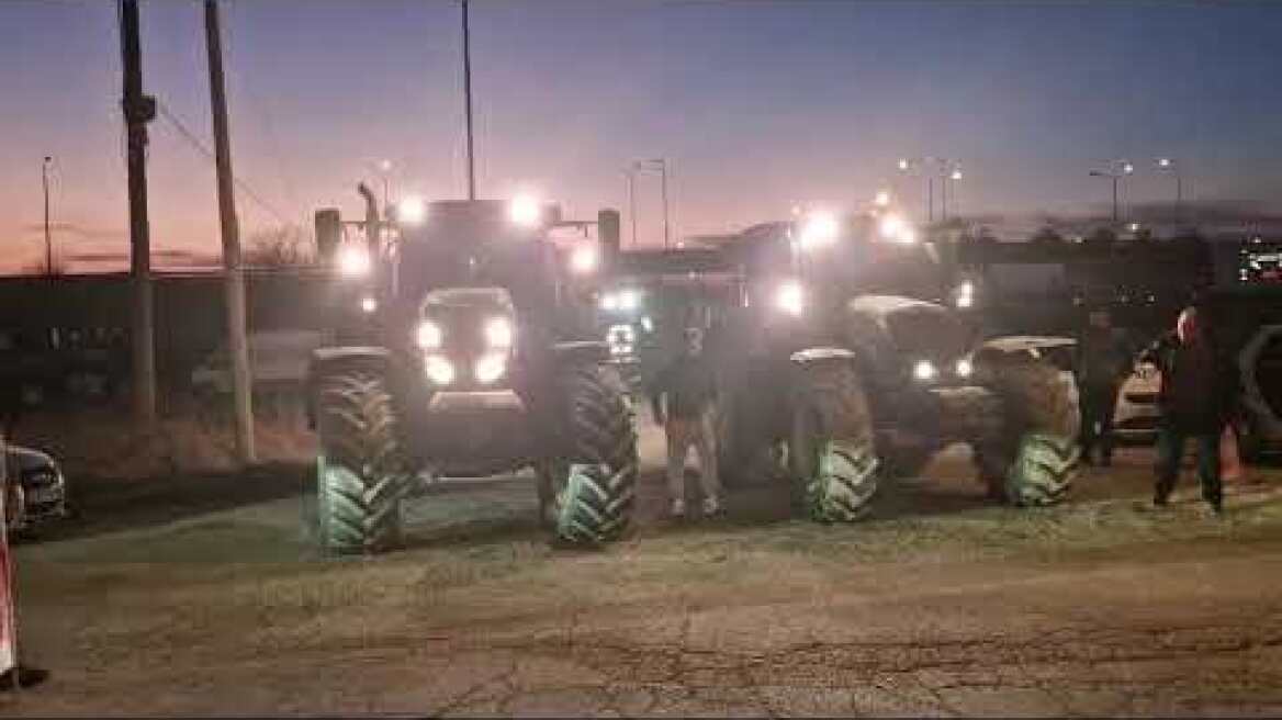 Αγρότες στα Μάλγαρα στη Θεσσαλονίκη (1)