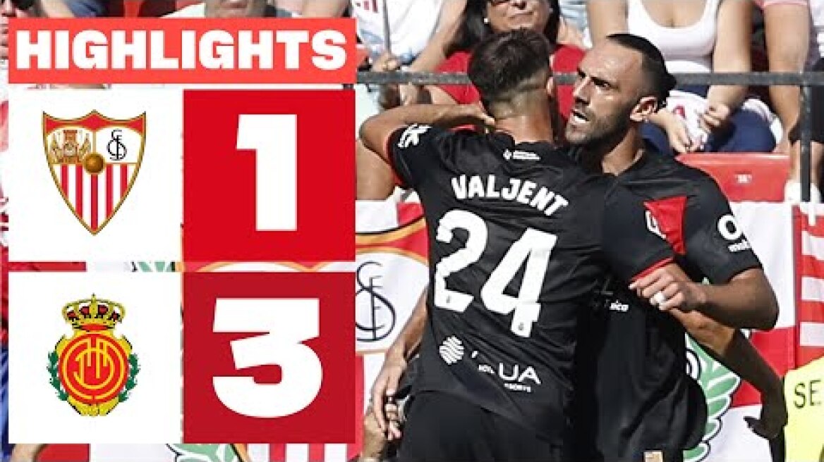 SEVILLA FC 1 - 3 RCD MALLORCA | RESUMEN LALIGA EA SPORTS