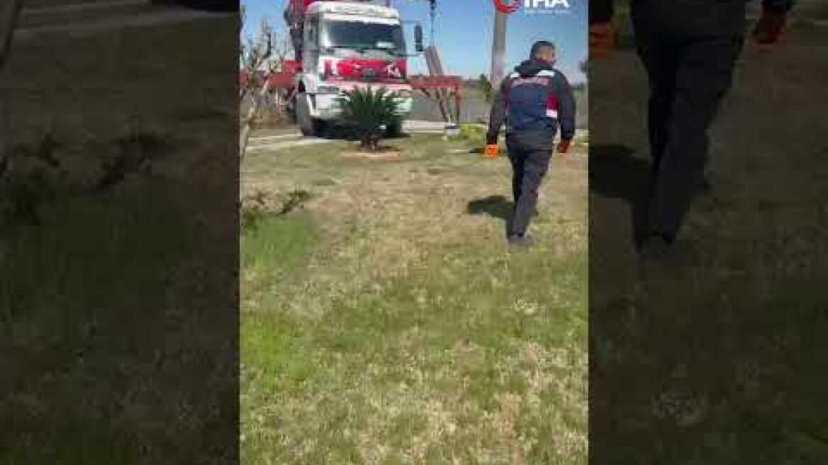 İran’dan ateşlenen mühimmat parçası Hatay’a düştü