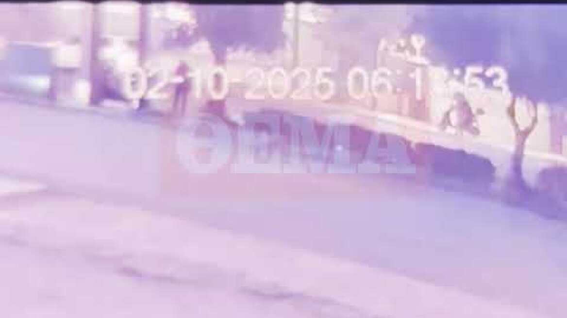 Bίντεο-ντοκουμέντο από το τροχαίο στην Πέτρου Ράλλη