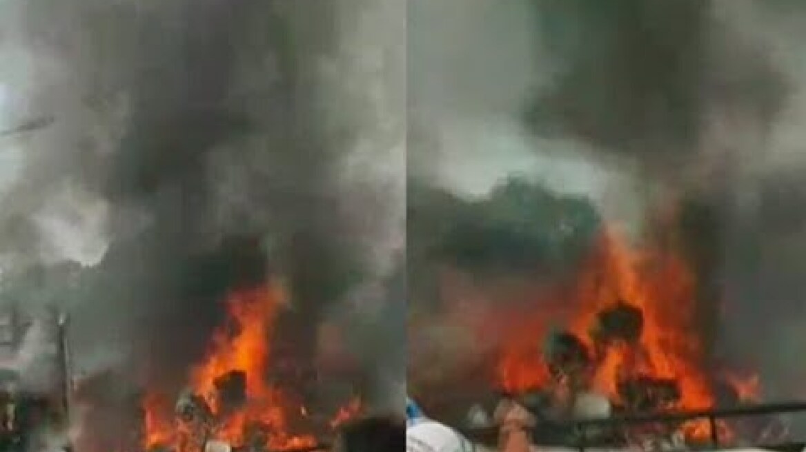 Queman dos camiones con ayuda humanitaria en puente fronterizo con Venezuela | Noticias Caracol