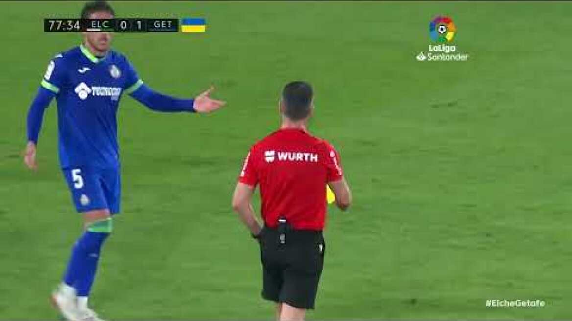 Resumen de Elche CF vs Getafe CF (0-1)