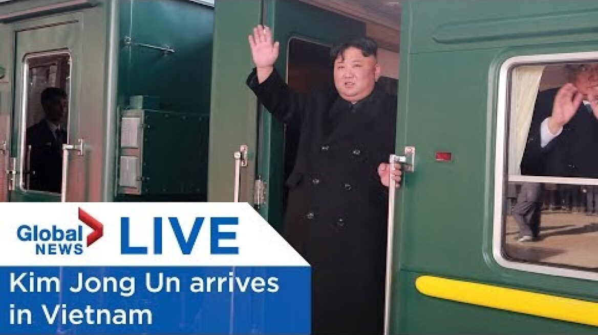 LIVE: Kim Jong Un arrives in Vietnam