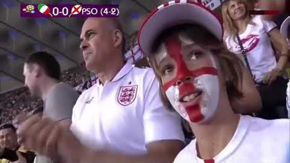 Italy vs England (0-0) PSO (4-2) Euro 2012 Highlights