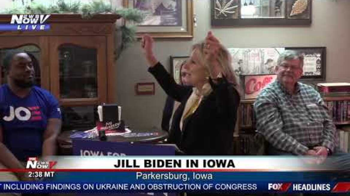 PLEASE CLAP: Jill Biden Has To Ask For Applause At Iowa Event for Joe Biden