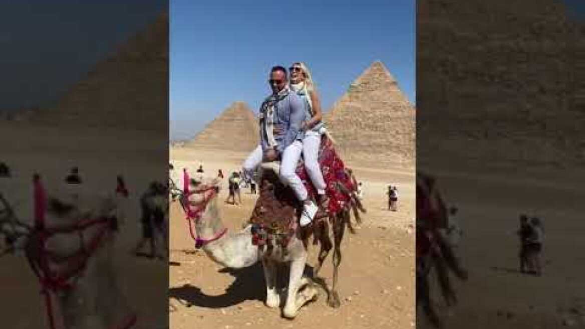 Κωνσταντίνα Σπυροπούλου: Ταξίδι στην Αίγυπτο μαζί με τον Βασίλη Σταθοκωστόπουλο