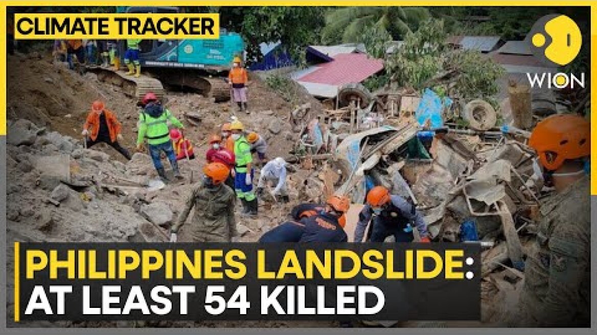 Rain triggers deadly landslide in Southern Philippines, rescue underway | WION Climate Tracker