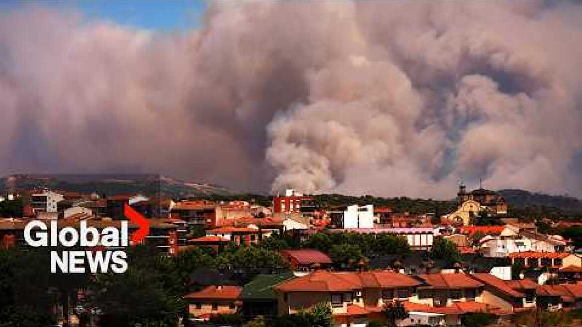 Spain’s Madrid region tackles “worst ever” wildfire season, declares national emergency