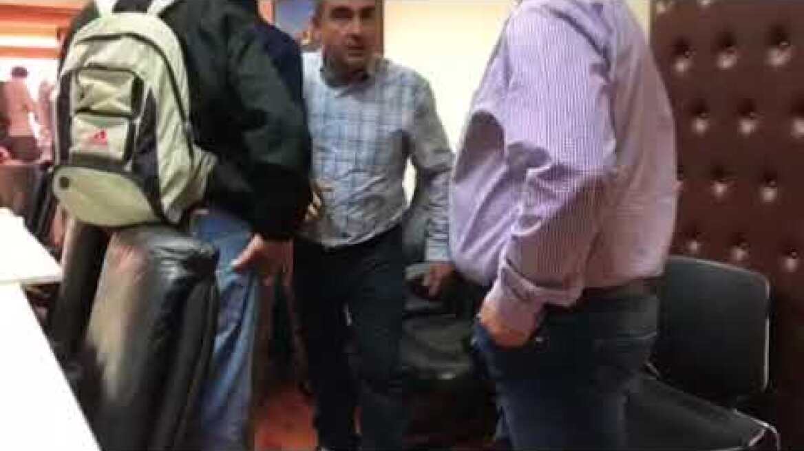 Κατάληψη στα γραφεία της ΔΕΗ από το Δίκτυο Μεσοχωρα   Αχελώος