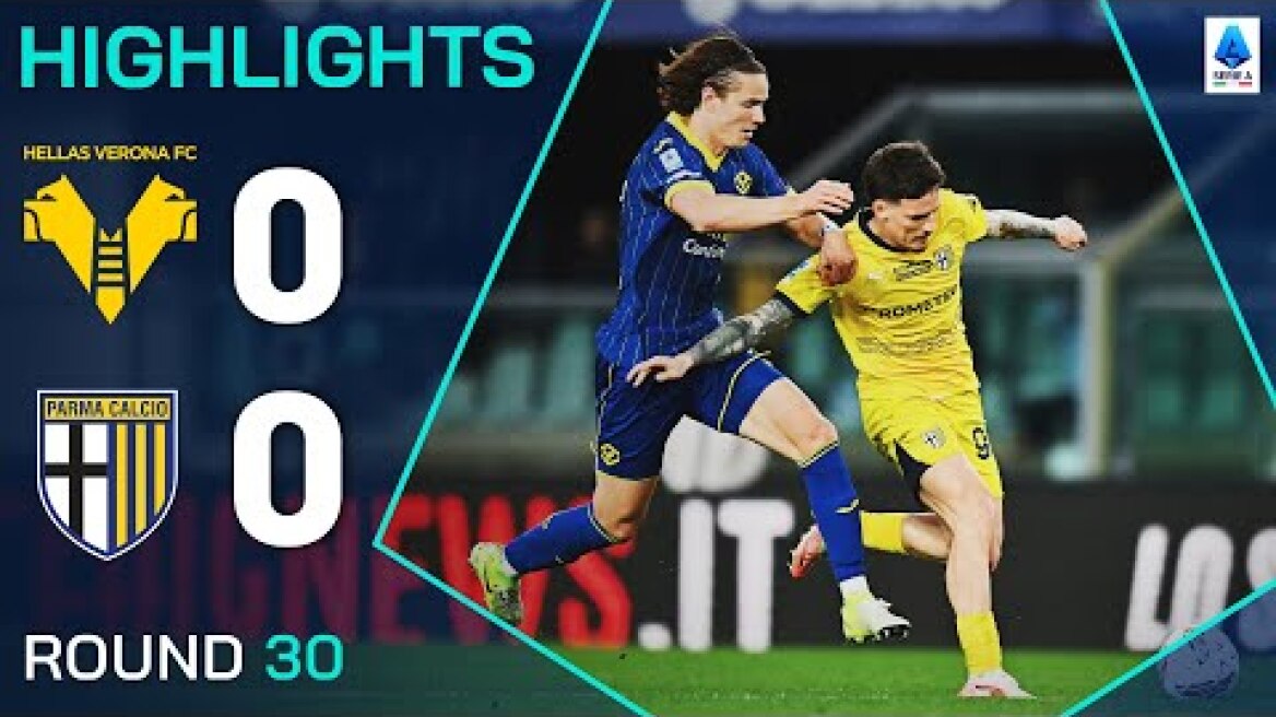 VERONA-PARMA 0-0 | HIGHLIGHTS | The Sides Share the Spoils in Verona | Serie A 2024/25