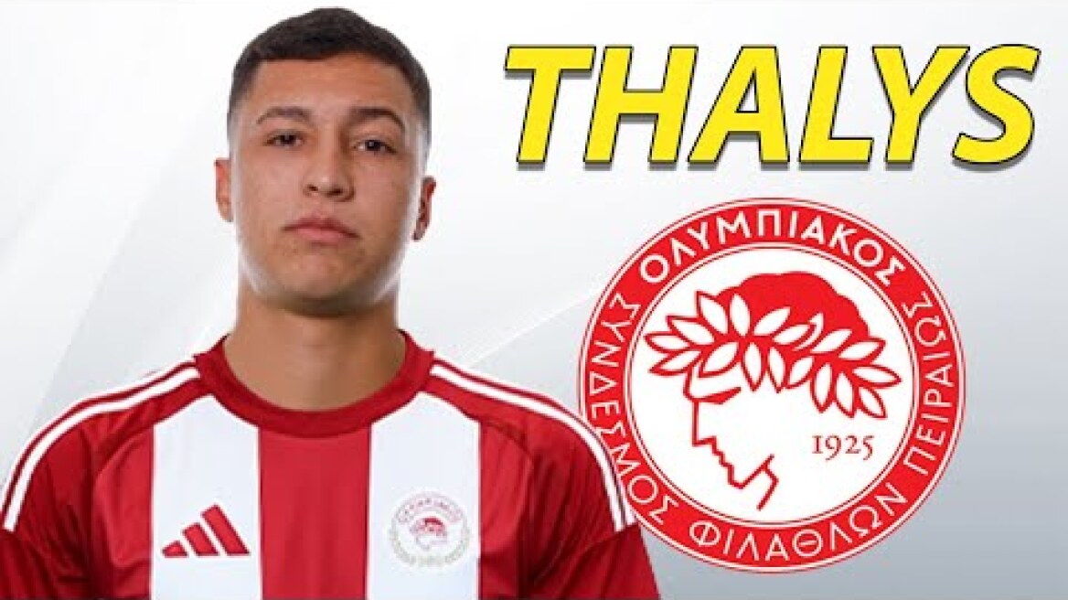 THALYS ● Welcome to Olympiacos 🔴⚪️🇧🇷 Goals & Skills