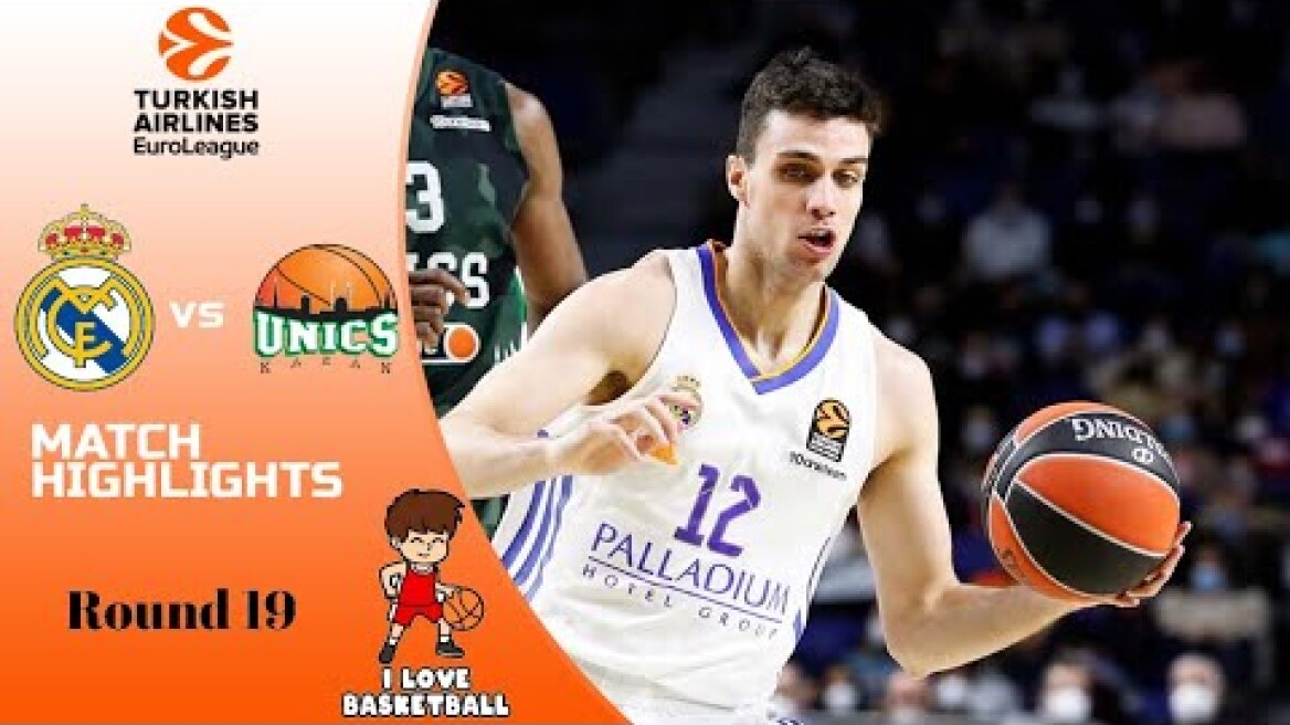 Real Madrid vs UNICS Kazan | Full Match Highlights | EuroLeague Season 2021/22