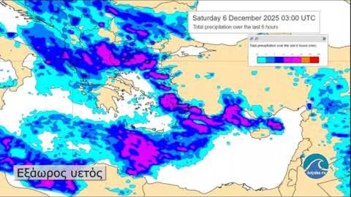 Πώς θα κινηθεί η κακοκαιρία με τις ισχυρές καταιγίδες, οι 8 περιοχές που είναι σε κόκκινο συναγερμό