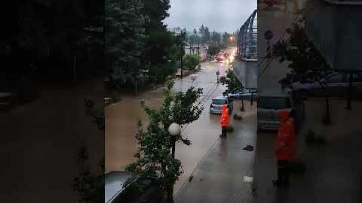 Thestival.gr Πλημμύρες στην Πολίχνη μετά την σφοδρή κακοκαιρία