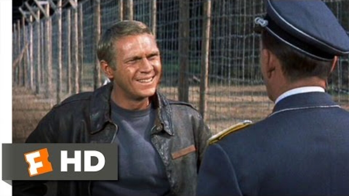The Great Escape (1/11) Movie CLIP - To Cross the Wire Is Death (1963) HD