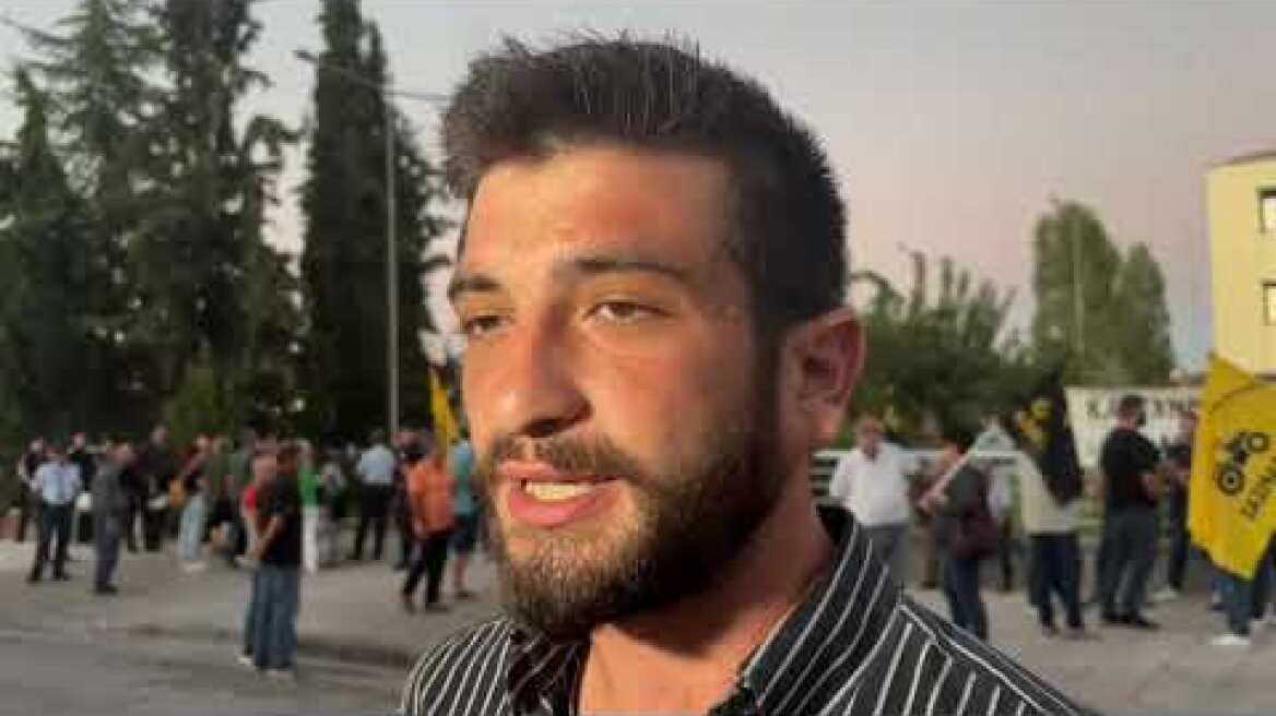 Πρόεδρος της Ομοσπονδίας Αγροτ. Συλλ. Ν. Μαγνησίας Θοδωρής Γεωργαδάκης