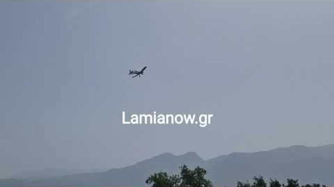 Φωτιά στον Αφανο Λαμίας δίπλα σε σπίτια