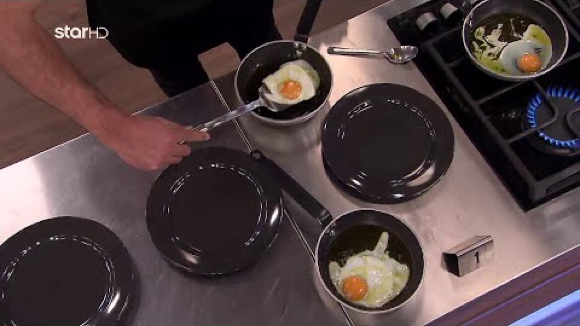 MasterChef 2023 | Ποιοι κατάφεραν να πάρουν ασυλία στο νέο μαραθώνιο τηγανητών αυγών;
