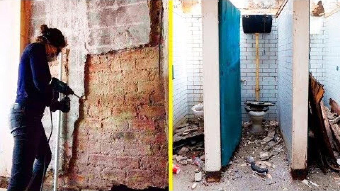 People Were Laughing When She Bought A Public Restroom, Until They Went Inside...