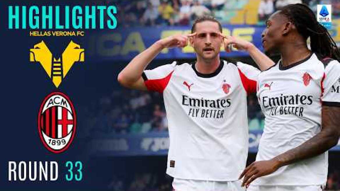 VERONA-MILAN | HIGHLIGHTS | Rossoneri Back To Winning Ways | Serie A 2025/26