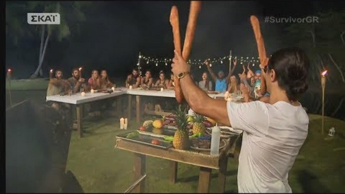 Survivor | Πολυπολιτισμικό δείπνο με τον Νουσρέτ | 26/06/2018