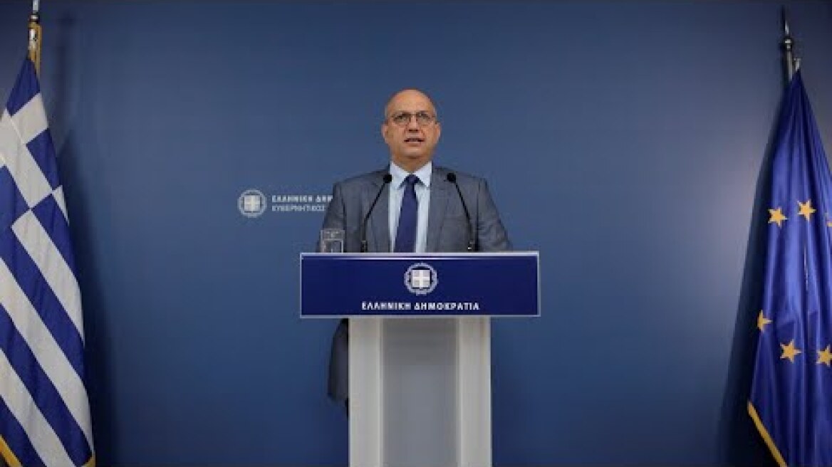 Eνημέρωση πολιτικών συντακτών από τον Κυβερνητικό Εκπρόσωπο Γιάννη Οικονόμου