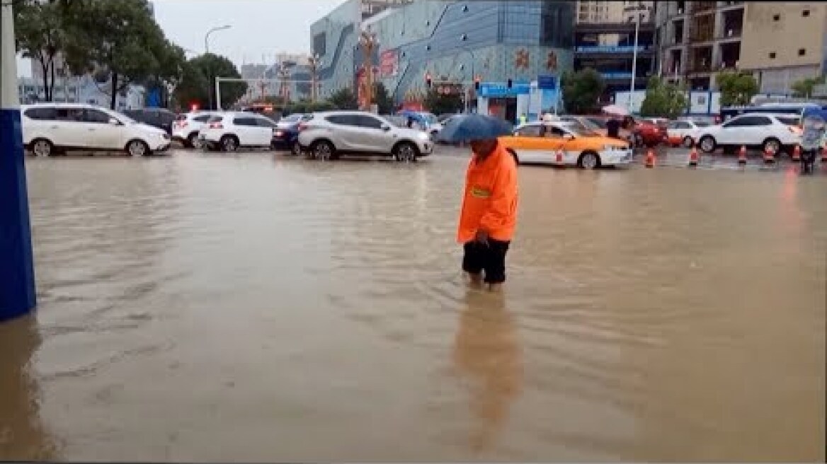 Heavy rain batters China’s Guizhou Province