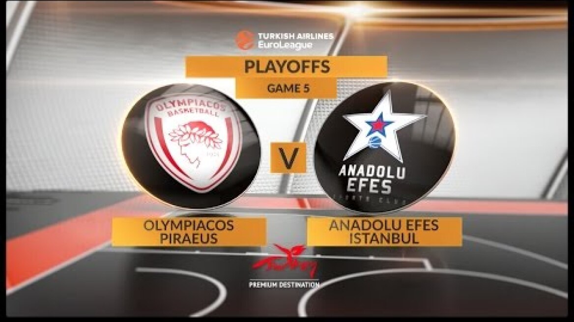 Highlights: Olympiacos Piraeus-Anadolu Efes Istanbul, Game 5
