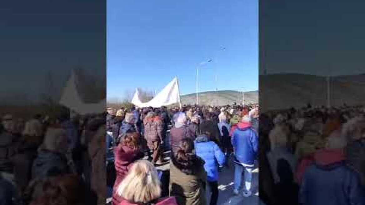 Συγκέντρωση στη Θήβα κατά της κατάργησης του Πρωτοδικείου