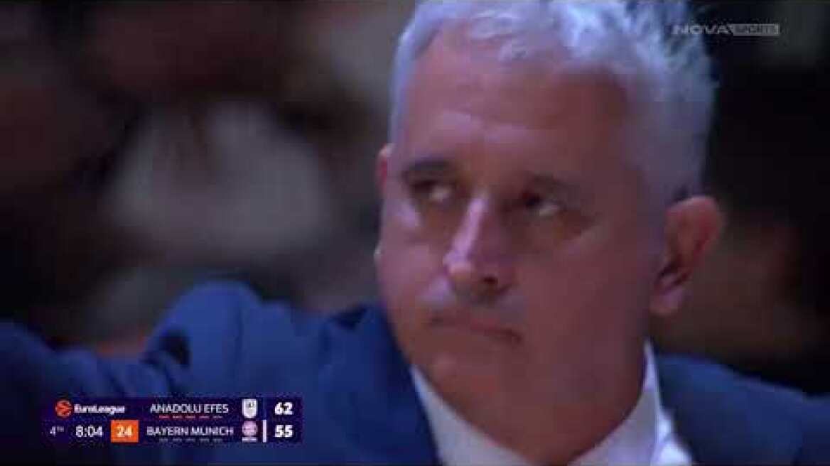 Euroleague: Ο Ολυμπιακός έχασε στο Μιλάνο την ευκαιρία να ανέβει στην κορυφή, 2Χ2 για Ντουμπάι και Μπαρτσελόνα Αναντολού Εφές – Μπάγερν Moνάχου: 74-72 (MD 11, 14/11/25)