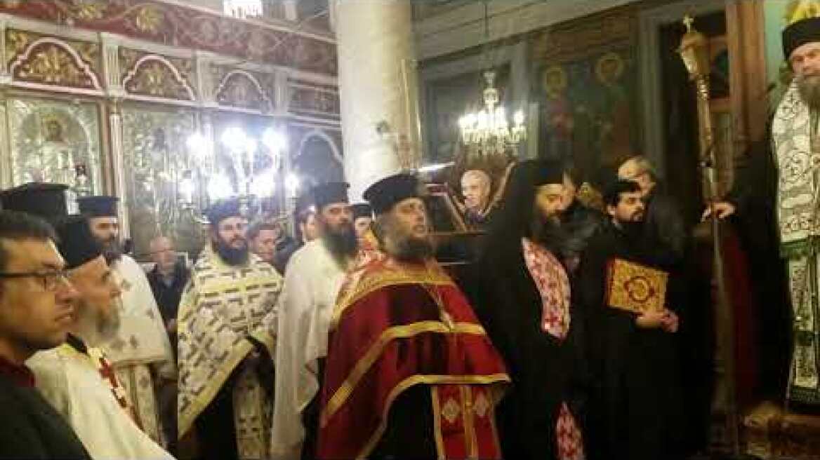 Υποδοχή Ιερού Λειψάνου του Αγίου Αθανασίου του Μεγάλου Πατριάρχου Αλεξανδρείας