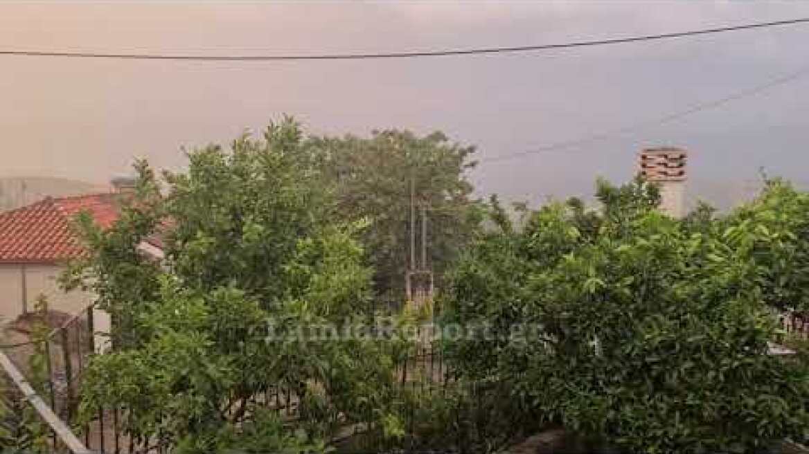 LamiaReport.gr: Μπουρίνι στις Ράχες