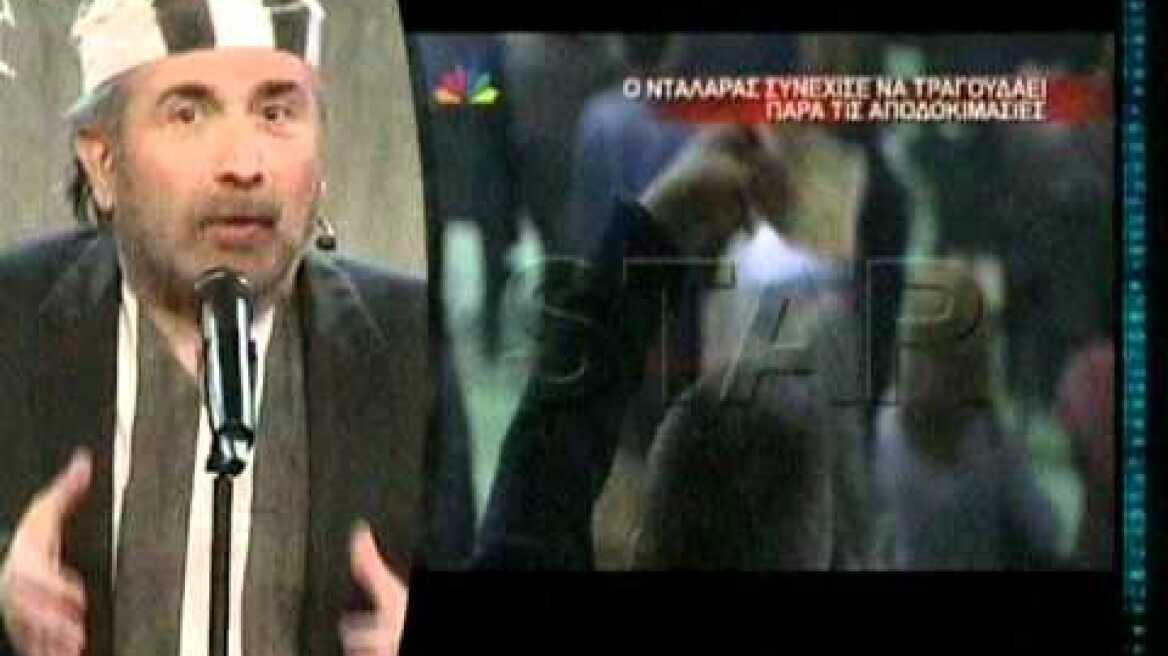 gossip tv gr Ο Λάκης Λαζόπουλος παίρνει θέση για τα επεισόδια με τον Νταλάρα