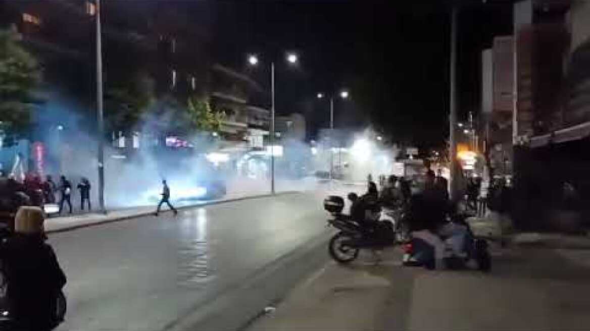Θεσσαλονίκη: Επεισόδια με αντιεξουσιαστές στην οδό Λαγκαδά